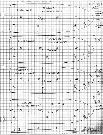 14 BDS. Design Exercise: The only one ever built was the one at the top. Worked great at Makaha! My narrower 18" wide Missile actually worked better on the North Shore in the faster waves. The 19" version here was better in medium size Makaha Point Break (around 15 ft or so).