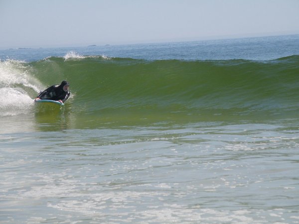 Gliding through the shorie